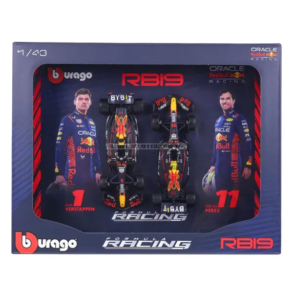 Bburago 1:43 F1 Twin Car Gift Box Set - Image 2