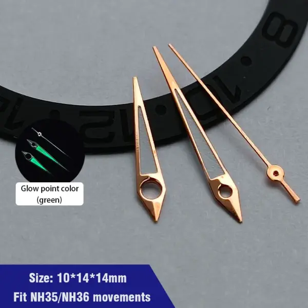 Green Luminescent Hands for NH35 NH36 Sports Watch - Image 35