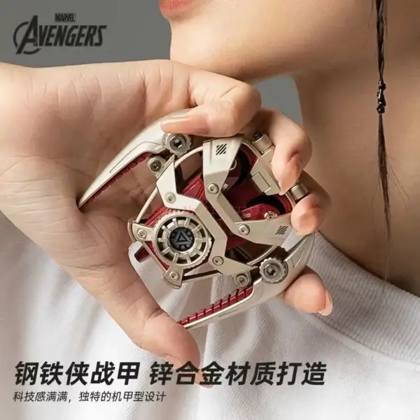 Marvel Iron Man Bluetooth Earbuds with RGB Lighting - Image 5