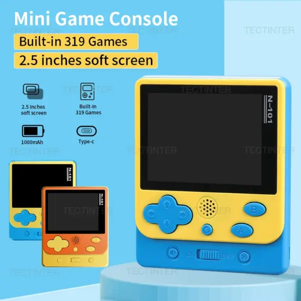 Retro Handheld Game Console 2.5 Inch Screen - Image 2