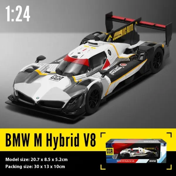 1:24 BMW M Hybrid V8 Diecast Car Model - Image 7