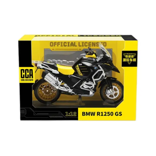 CCA 1:12 BMW R1250 GS Diecast Motorcycle Model - Image 6