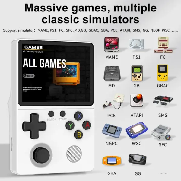 GB350 Portable Retro Handheld Game Console - Image 3