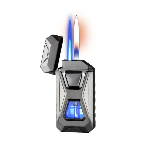 Voice Control Metal Windproof Cigar Lighter Jet Torch - Image 6