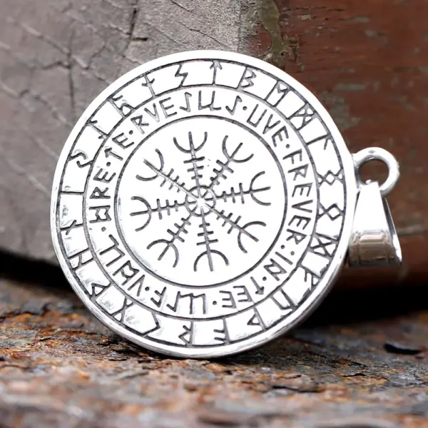 Stainless Steel Viking Thor's Hammer Pendant for Men - Image 4