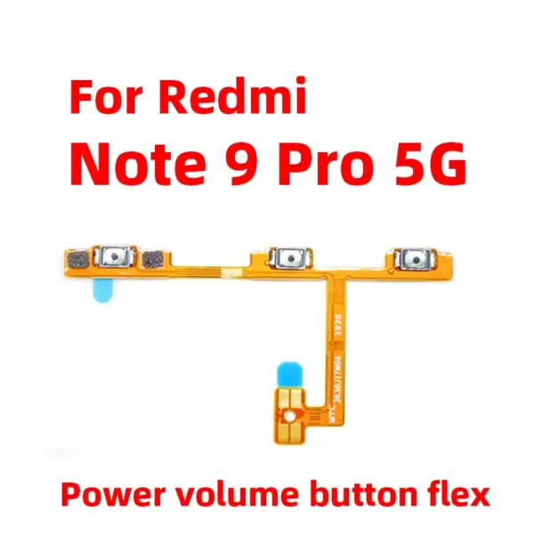 Original Touch ID Fingerprint Sensor for Xiaomi Redmi Note 9 Pro 5G - Image 5