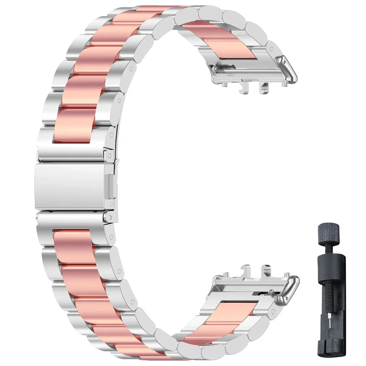 Stainless Steel Band for Samsung Galaxy Fit 3 27 Stainless Steel Band for Samsung Galaxy Fit 3 - Image 27