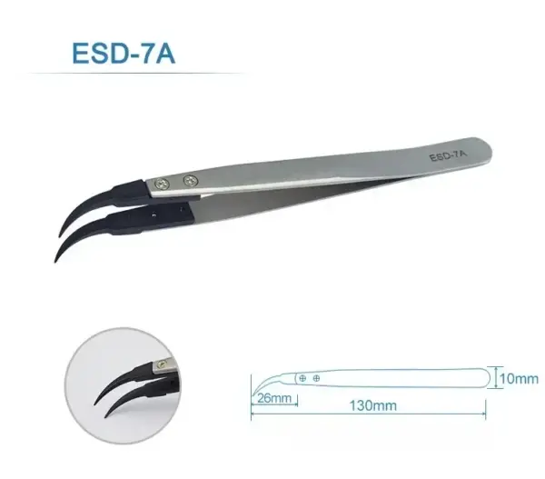 5-Piece Watch Hands Installation Tweezers Set - Image 9