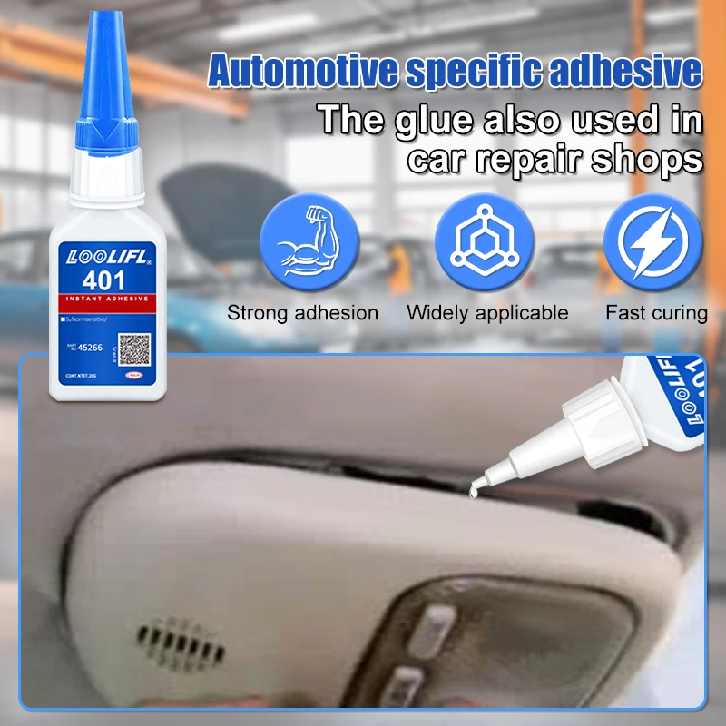 401 Instant Super Glue for Automotive Repairs 6 401 Instant Super Glue for Automotive Repairs - Image 6