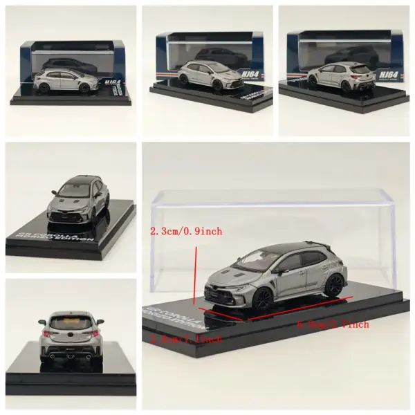 1/64 Scale GR Corolla RZ Diecast Model Car - Image 4