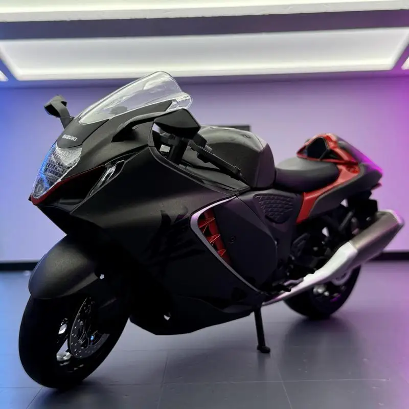 1/9 Suzuki Hayabusa Alloy Motorcycle Model Toy 5 1/9 Suzuki Hayabusa Alloy Motorcycle Model Toy - Image 5