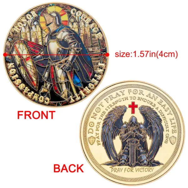 Guardian Angel Gold Plated Coin Collector's Keepsake - Image 5