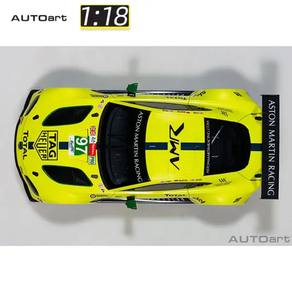 AUTOART 1/18 Aston Martin Vantage GTE Pro Le Mans Model - Image 5
