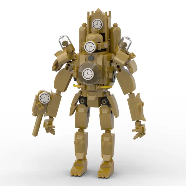 Gobricks Skibidi Toilet Man Building Block Set - Image 20