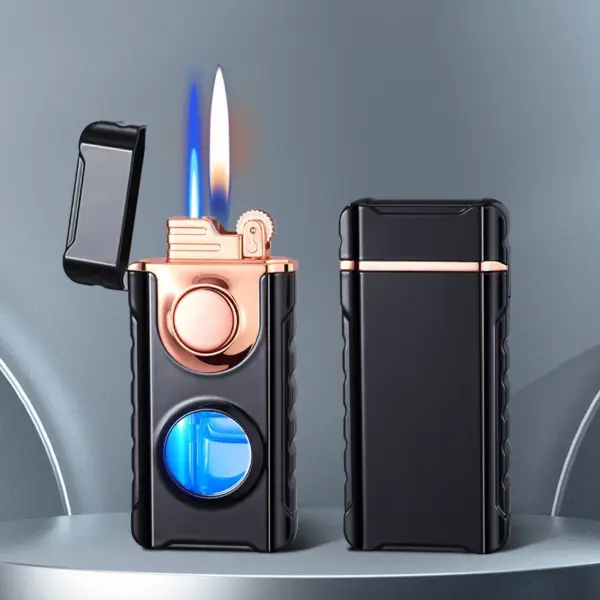 Unusual Metal Windproof Cigarette Lighter Jet Torch - Image 21