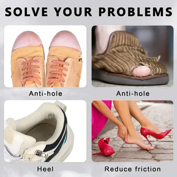 6-Pack Sports Shoe Heel Repair Stickers - Image 5