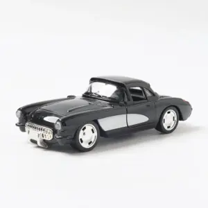 1:32 Alloy Diecast Chevy Corvette C1 1957 Model Car 20 S1587b9236a1f40c099c0bfda79e02a6ec