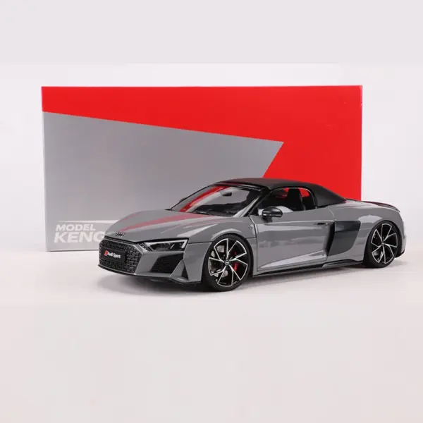 KENGFAI 1:18 R8 Diecast Alloy Sportcar Model - Image 3