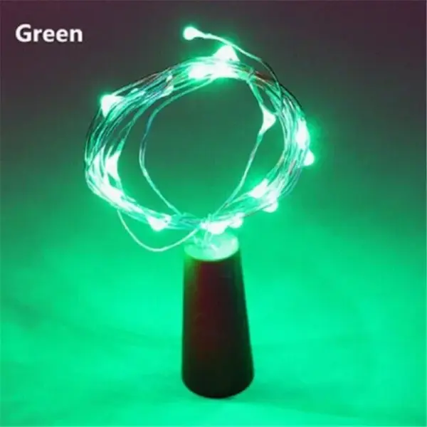 LED Wine Bottle Cork String Lights 2M Christmas Decor - Image 12