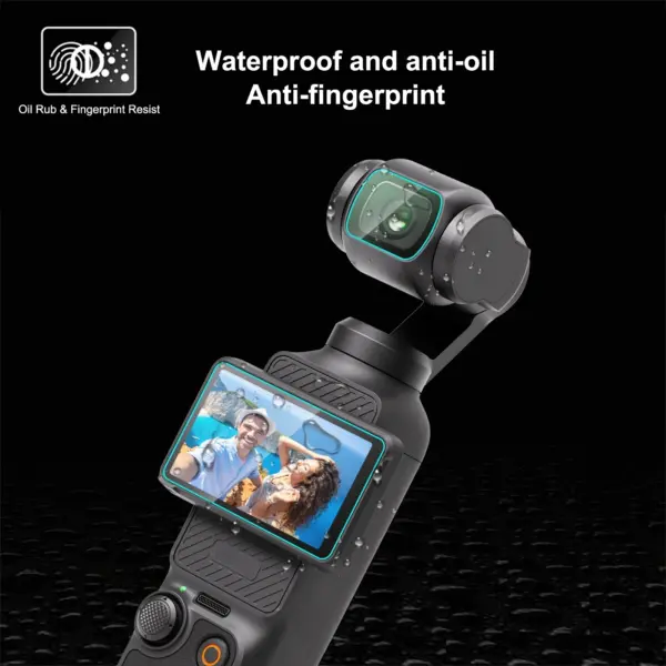 PULUZ Tempered Glass Protector for DJI Osmo Pocket 3 - Image 4