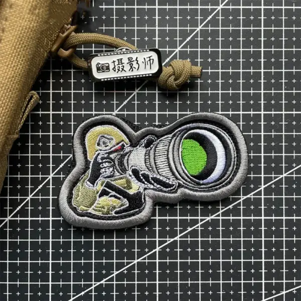Tactical Photography Morale Badge Patches DIY Backpack - Image 6