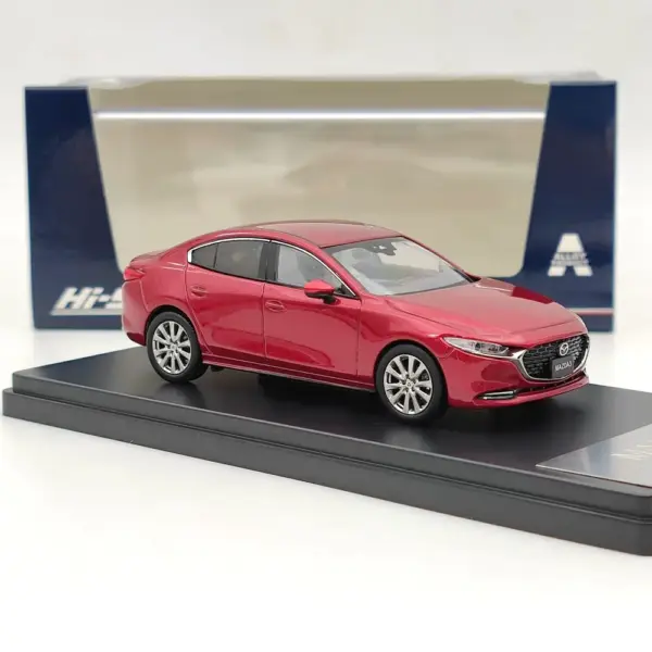 Diecast Mazda 3 1/43 Model Car with Display Box - Image 3