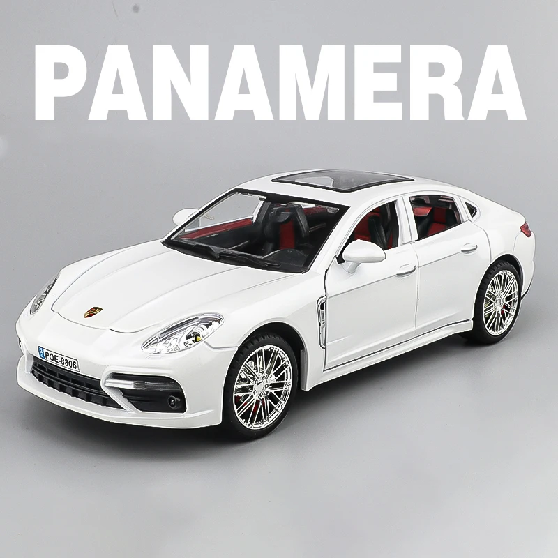 1:18 Scale Panamera Alloy Car Model Stores Light Sound 5 1:18 Scale Panamera Alloy Car Model Stores Light Sound - Image 5
