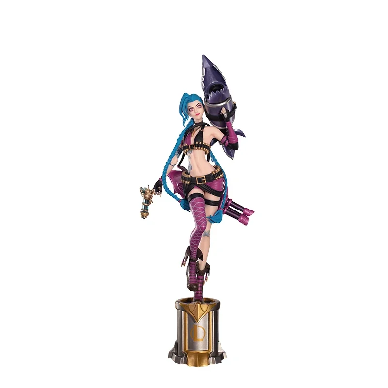 League of Legends Jinx PVC Anime Figurine 22cm 8 League of Legends Jinx PVC Anime Figurine 22cm - Image 8