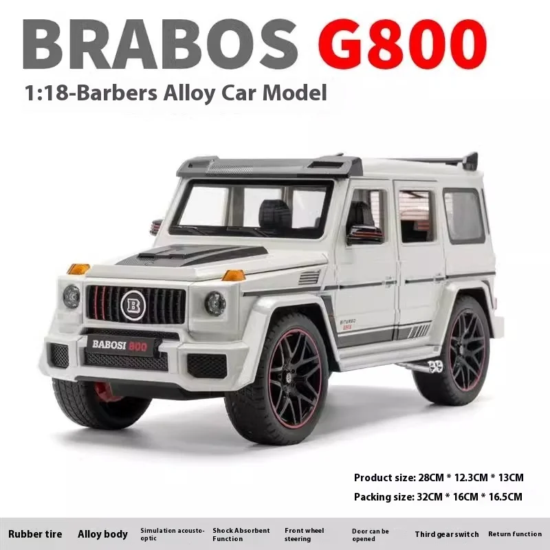 1:18 Mercedes Benz G800 Alloy Diecast Model 7 1:18 Mercedes Benz G800 Alloy Diecast Model - Image 7