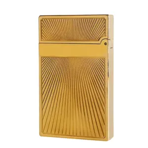 Copper Engraved Gas Lighter Model #130 10 S165229a065b44513bd46e93489ceb387a