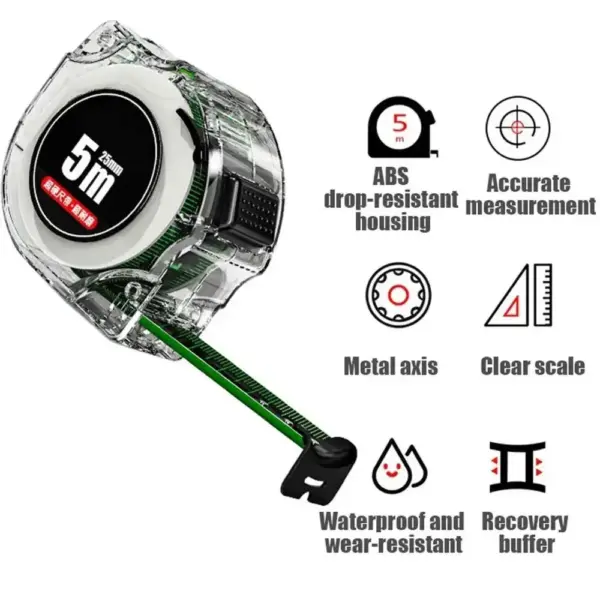 5-Meter Precision Measuring Tape for DIY - Image 6