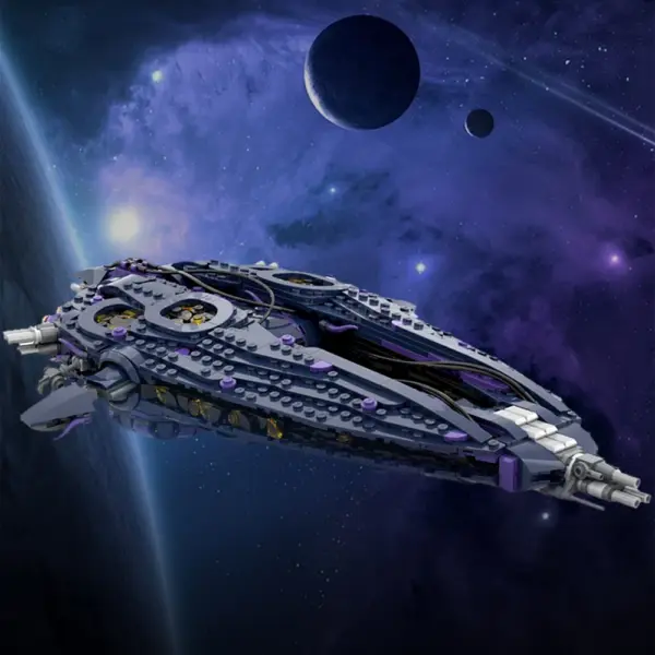 Gobricks Stargate Wraith Hive Ship Building Blocks - Image 5