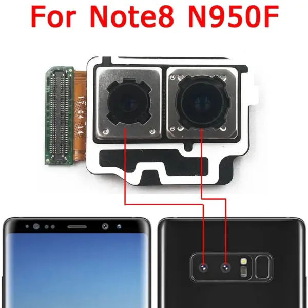 Samsung Galaxy Note 8/9 Rear Camera Module - Image 2