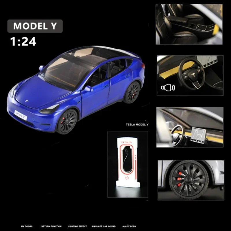 1:24 Tesla Roadster Toy Model 27 1:24 Tesla Roadster Toy Model - Image 27