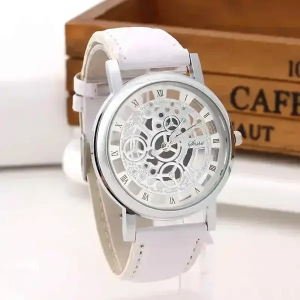 Men's Quartz Hollow Dial Watch D0H66EN - Image 5