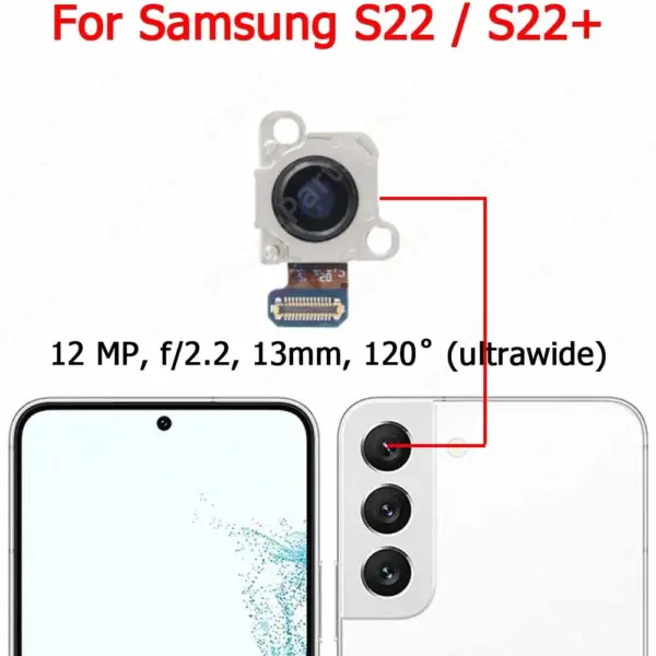 Samsung Galaxy S22+ Ultra S22+ Plus S906 Rear Camera Module - Image 4