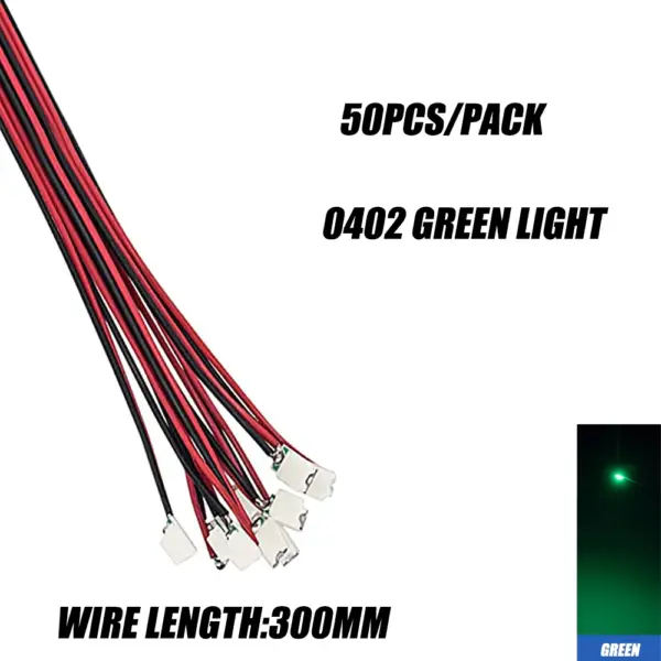 Micro LED SMD 0402 0603 with Wired Wires 50pcs - Image 19