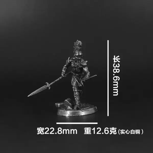 Knights of The Legion Metal Soldier Minifigure Display - Image 15