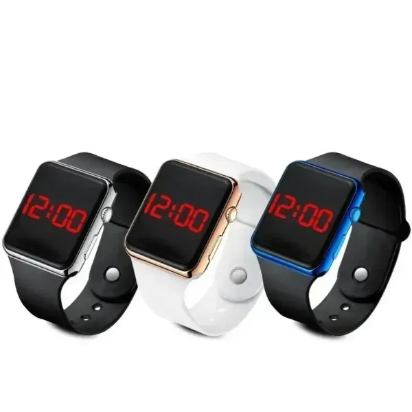 Square LED Digital Wristwatch D0H6HJNOEI5000FC30LG - Image 6
