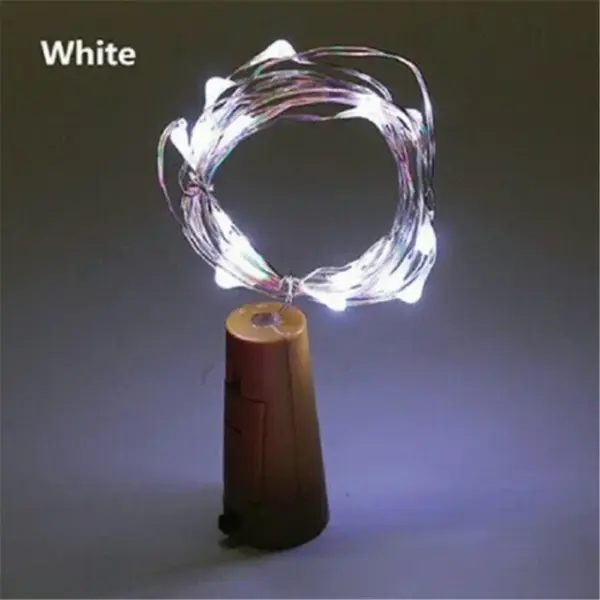 LED Wine Bottle Cork String Lights 2M Christmas Decor - Image 10