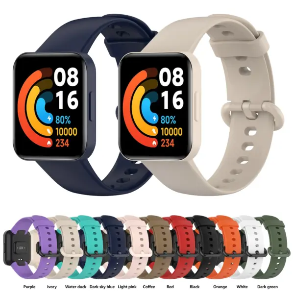 Silicone Sport Strap for Redmi Watch 2 Lite - Image 5