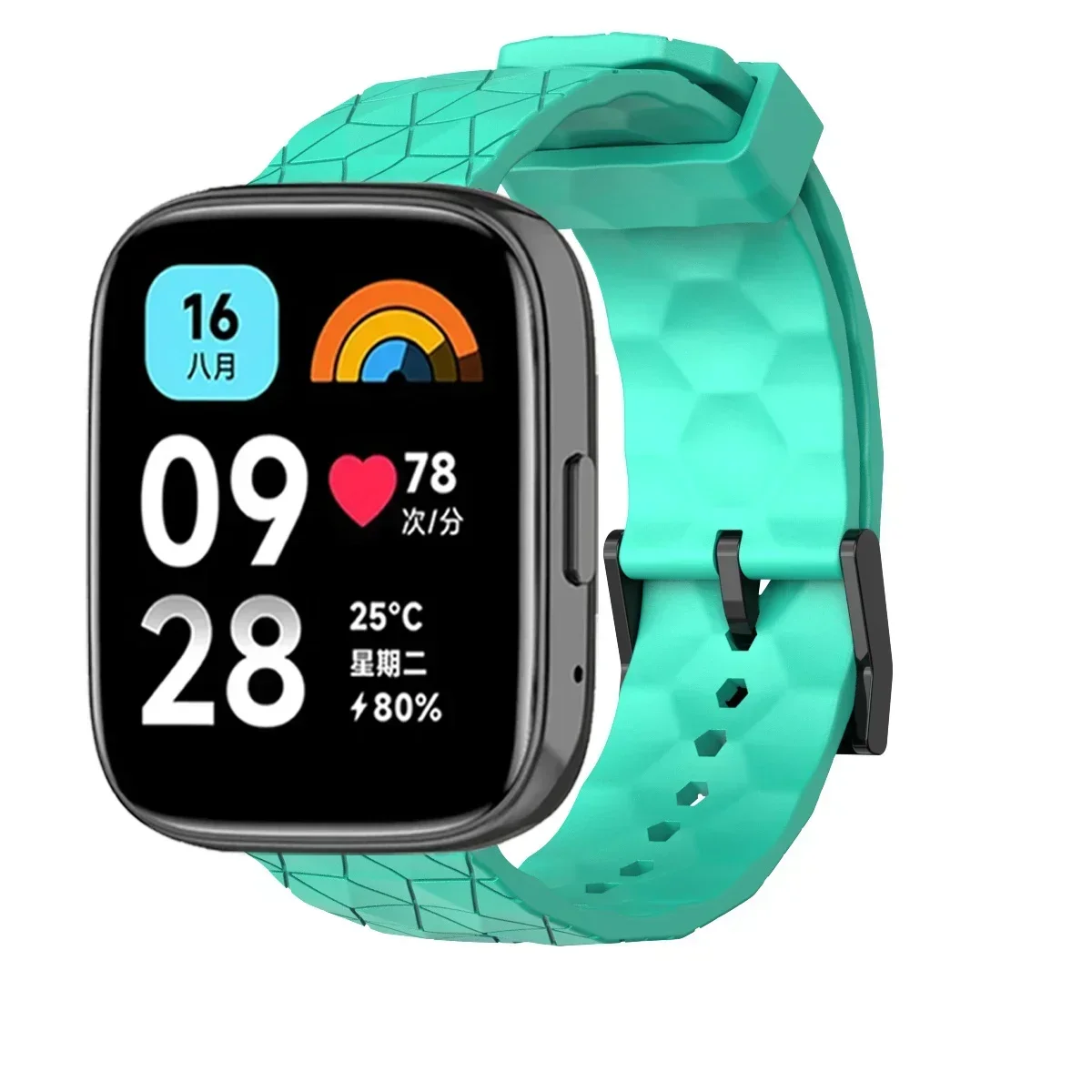 Silicone Strap for Xiaomi Redmi Watch 3 Lite 11 Silicone Strap for Xiaomi Redmi Watch 3 Lite - Image 11