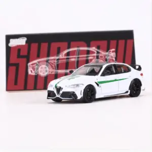SHADOW 1:64 Romeo Giulia GTAm Metal Car Model 13 S17f79f0464b3462a91dff0d5f0079eb4V