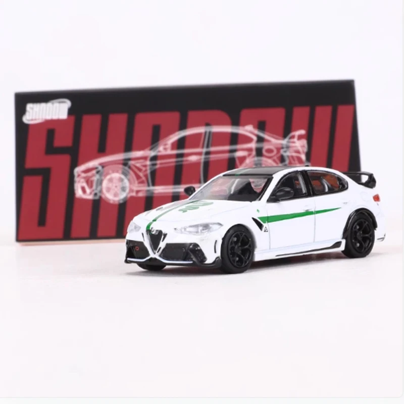 SHADOW 1:64 Romeo Giulia GTAm Metal Car Model 4 SHADOW 1:64 Romeo Giulia GTAm Metal Car Model - Image 4