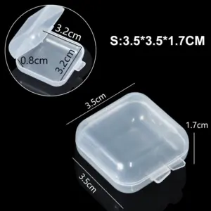 Mini Transparent Jewelry Storage Box Set 17 S18137769298c418ab7bb2ecb9ae4c76bX 1