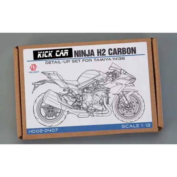 Hobby Design 1/12 Metal Motorcycle Upgrade Kit - Image 25