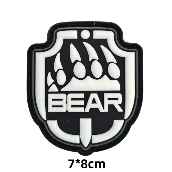 USEC Bear Claw PVC Badge Patch for Clothing and Gear - Image 12