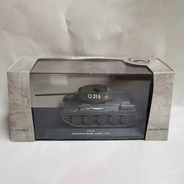 Diecast IXO 1/43 T-34/85 Tank Model Collectible - Image 6