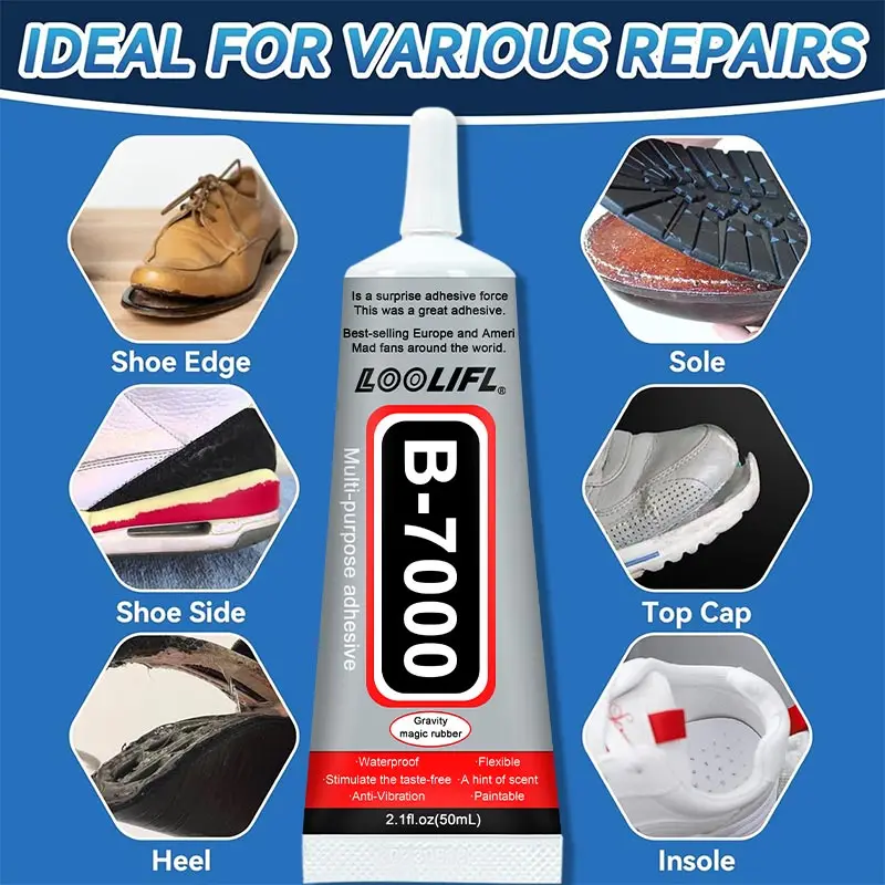 Clear Super Glue for Shoe Repair 15g 4 Clear Super Glue for Shoe Repair 15g - Image 4