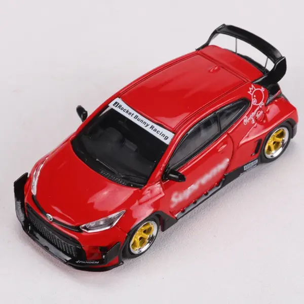 Maisto 1:64 Fuji Yaris Pandem Diecast Model - Image 8